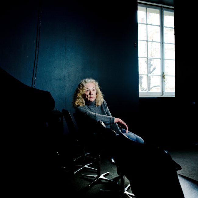 Portrait de Catherine Hiegel comédienne geneve